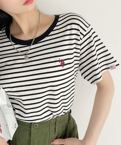 <預訂> 日版U.S. POLO ASSN.夏季刺繡Tee上衣｜十色入