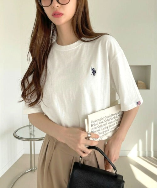 <預訂> 日版U.S. POLO ASSN.夏季刺繡Tee上衣｜十色入