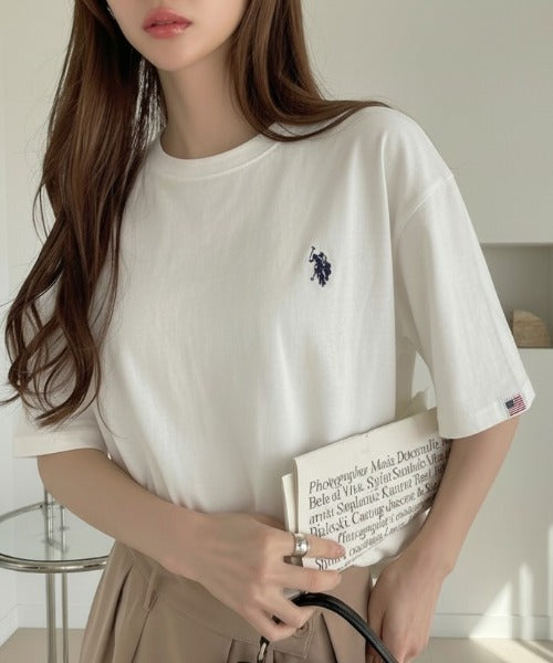 <預訂> 日版U.S. POLO ASSN.夏季刺繡Tee上衣｜十色入