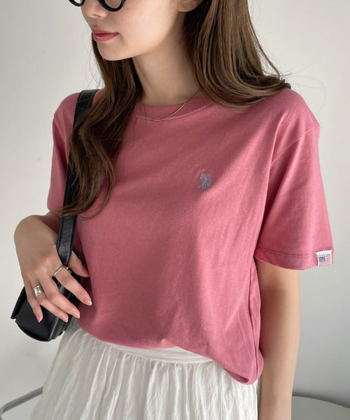 <預訂> 日版U.S. POLO ASSN.夏季刺繡Tee上衣｜十色入