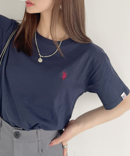 <預訂> 日版U.S. POLO ASSN.夏季刺繡Tee上衣｜十色入