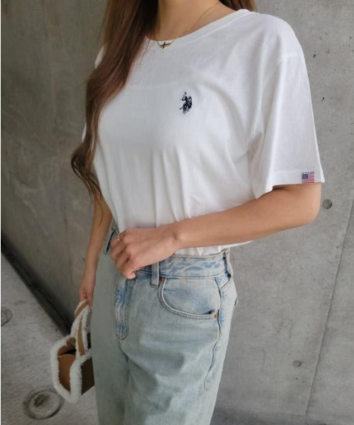 <預訂> 日版U.S. POLO ASSN.夏季刺繡Tee上衣｜十色入