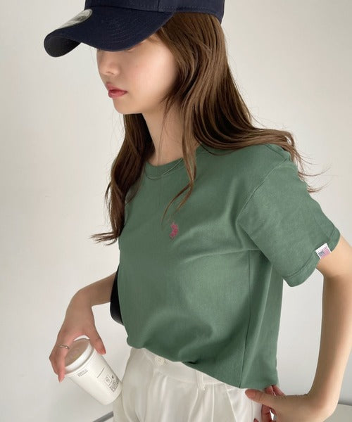 <預訂> 日版U.S. POLO ASSN.夏季刺繡Tee上衣｜十色入