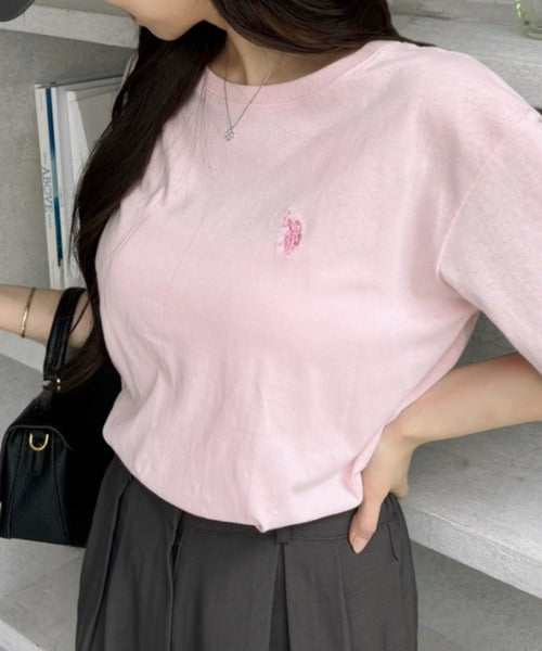 <預訂> 日版U.S. POLO ASSN.夏季刺繡Tee上衣｜十色入