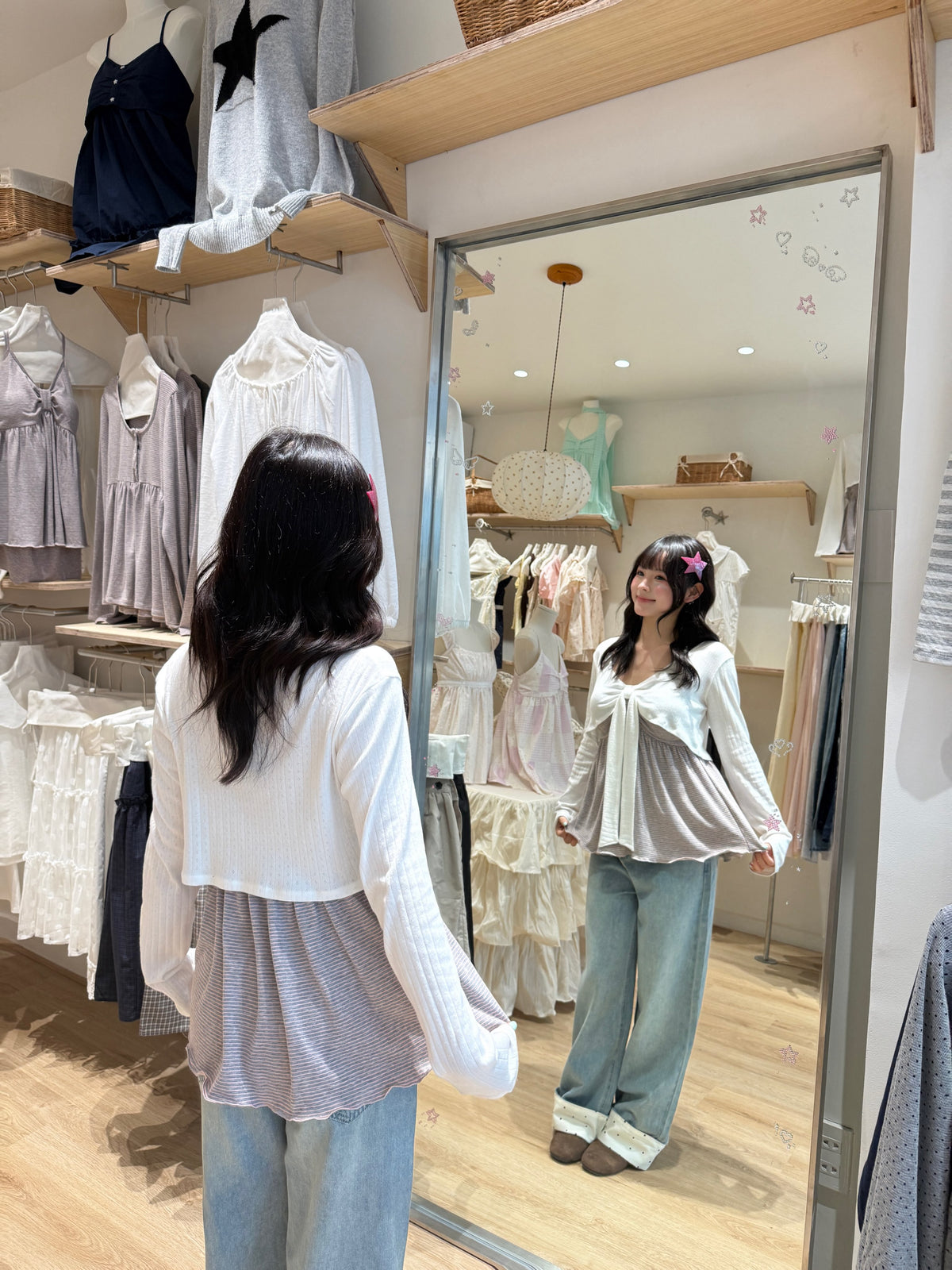 <預訂> 越南小眾品牌🇻🇳 格紋抹胸蝴蝶結吊帶背心(內置胸墊)