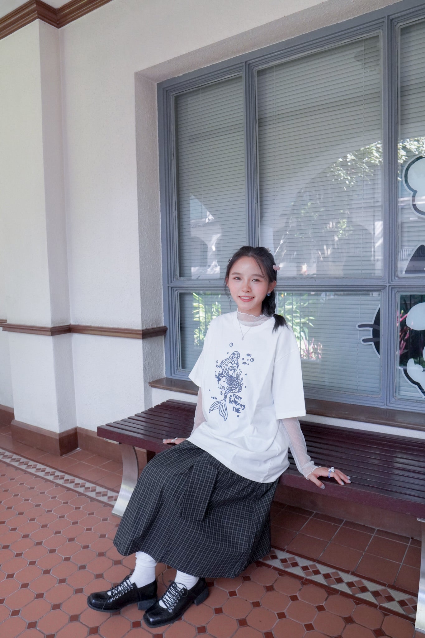 <現貨> 自家製 Oversized寬鬆棉麻短袖Tee