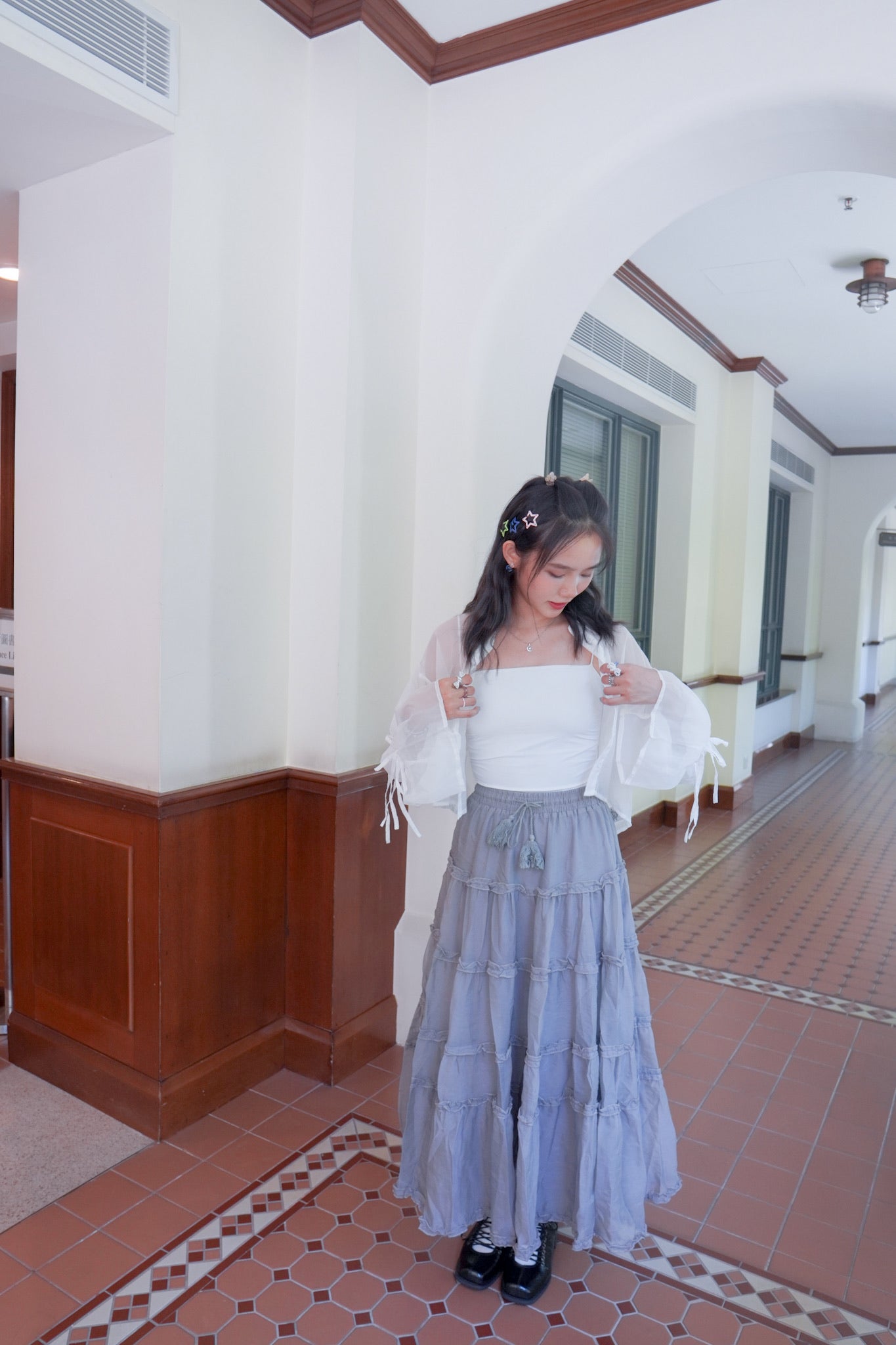 <預訂> 超彈性內搭打底吊帶背心(連胸墊)｜四色入