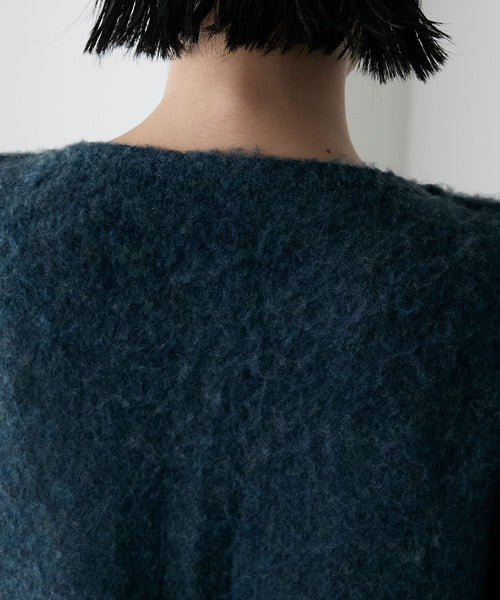 <預訂> 日牌FY 大人氣 混色拉絨疊層短針織開胸外套｜四色入