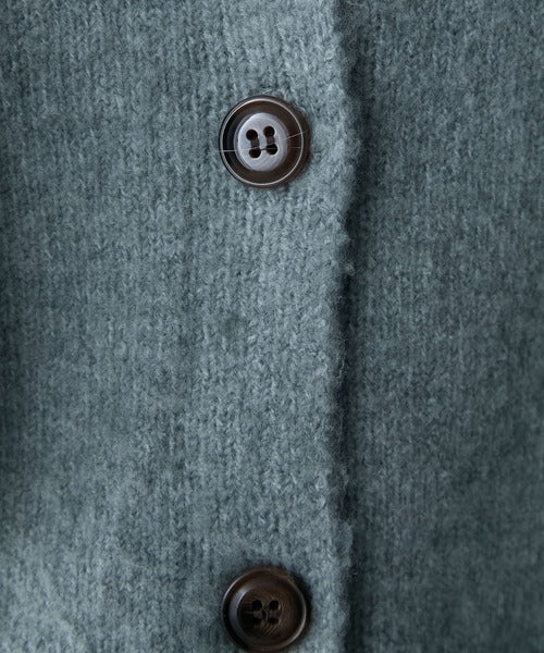 <預訂> 日牌FY 大人氣 混色拉絨疊層短針織開胸外套｜四色入