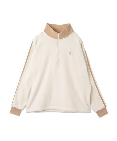 <預訂> JP 日本情侶大人氣♡ US POLO ASSN. 獨家毛絨半拉鍊套頭衛衣｜四色入