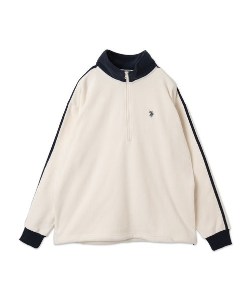<預訂> JP 日本情侶大人氣♡ US POLO ASSN. 獨家毛絨半拉鍊套頭衛衣｜四色入