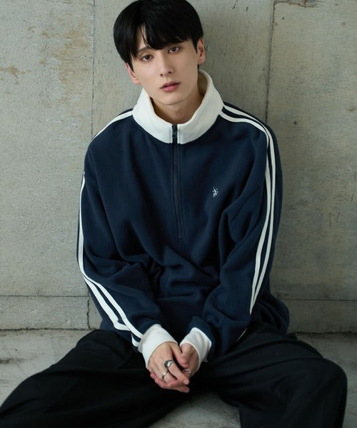 <預訂> JP 日本情侶大人氣♡ US POLO ASSN. 獨家毛絨半拉鍊套頭衛衣｜四色入