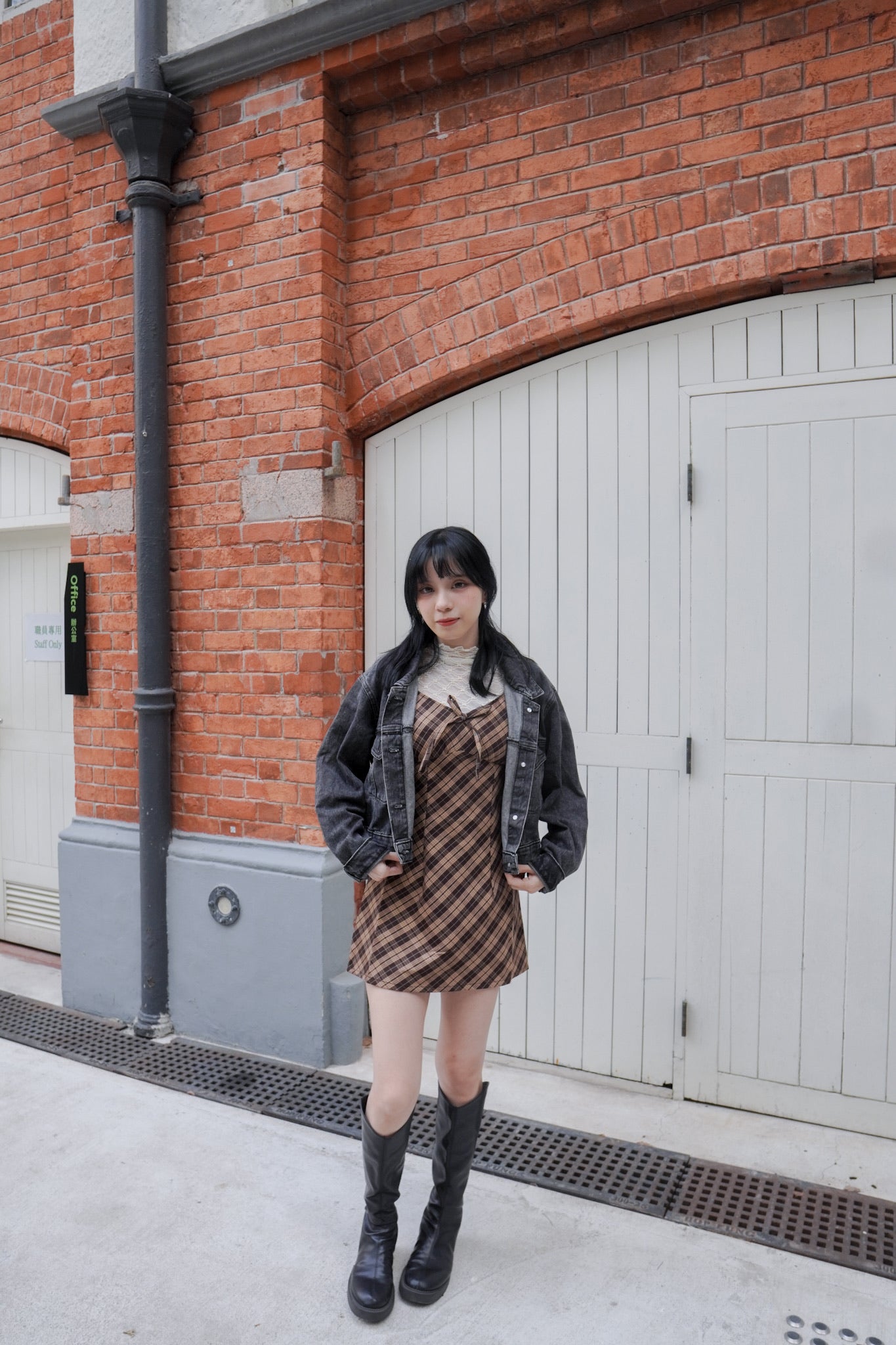 <現貨> 寬鬆短版口袋牛仔夾克外套