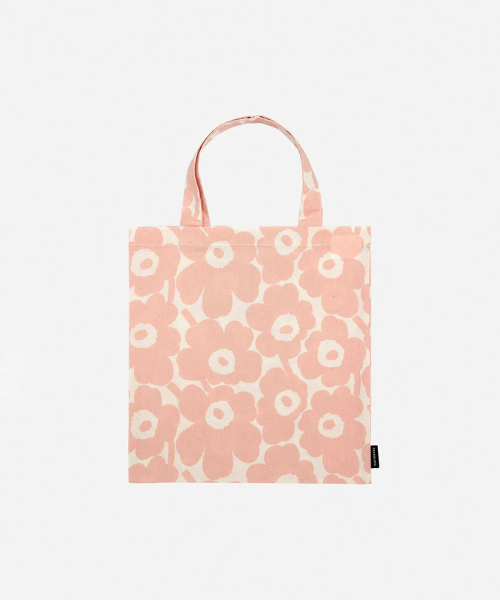 <預訂> JP 日本限定珊瑚粉色！Marimekko Mini Unikko Tote Bag♡