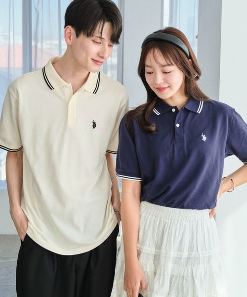 <預訂> 2026夏新品☀️日版U.S. POLO ASSN.情侶Polo短袖Tee｜七色入