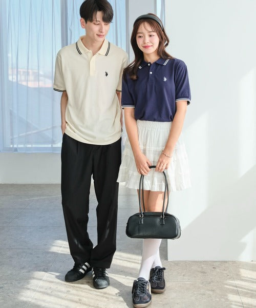 <預訂> 2026夏新品☀️日版U.S. POLO ASSN.情侶Polo短袖Tee｜七色入
