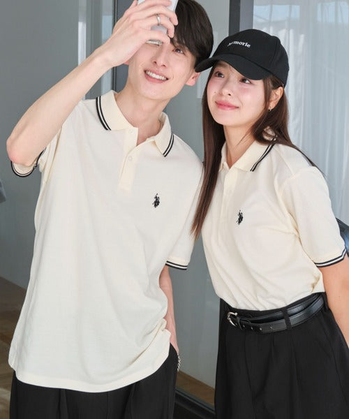 <預訂> 2026夏新品☀️日版U.S. POLO ASSN.情侶Polo短袖Tee｜七色入