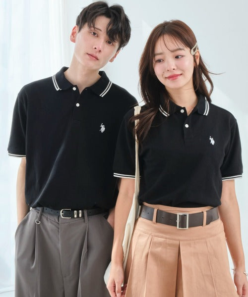 <預訂> 2026夏新品☀️日版U.S. POLO ASSN.情侶Polo短袖Tee｜七色入
