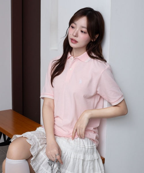 <預訂> 2026夏新品☀️日版U.S. POLO ASSN.情侶Polo短袖Tee｜七色入