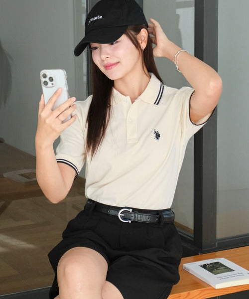 <預訂> 2026夏新品☀️日版U.S. POLO ASSN.情侶Polo短袖Tee｜七色入