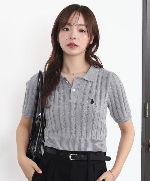 <預訂> 日版U.S. POLO ASSN.夏季針織Polo上衣｜三色入
