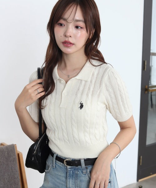 <預訂> 日版U.S. POLO ASSN.夏季針織Polo上衣｜三色入