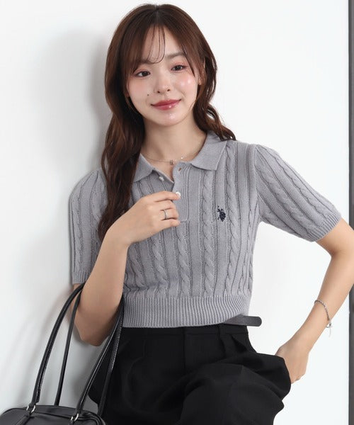 <預訂> 日版U.S. POLO ASSN.夏季針織Polo上衣｜三色入