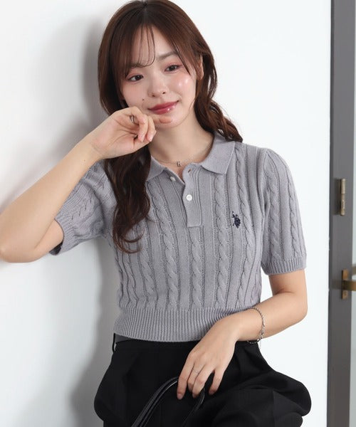 <預訂> 日版U.S. POLO ASSN.夏季針織Polo上衣｜三色入