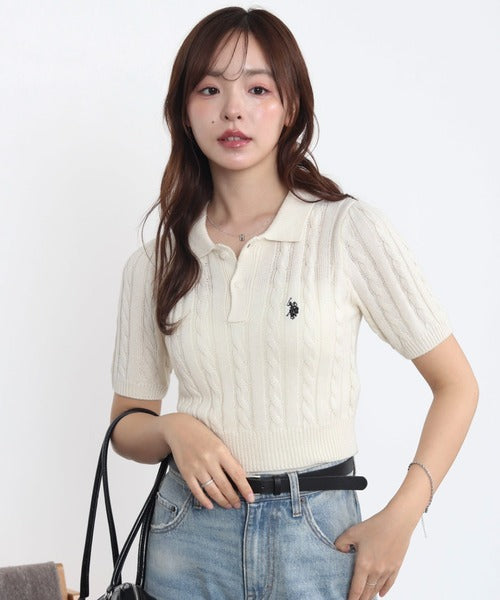 <預訂> 日版U.S. POLO ASSN.夏季針織Polo上衣｜三色入