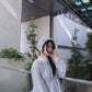 <現貨> 小眾提花ruffle邊高領打底上衣｜兩色入