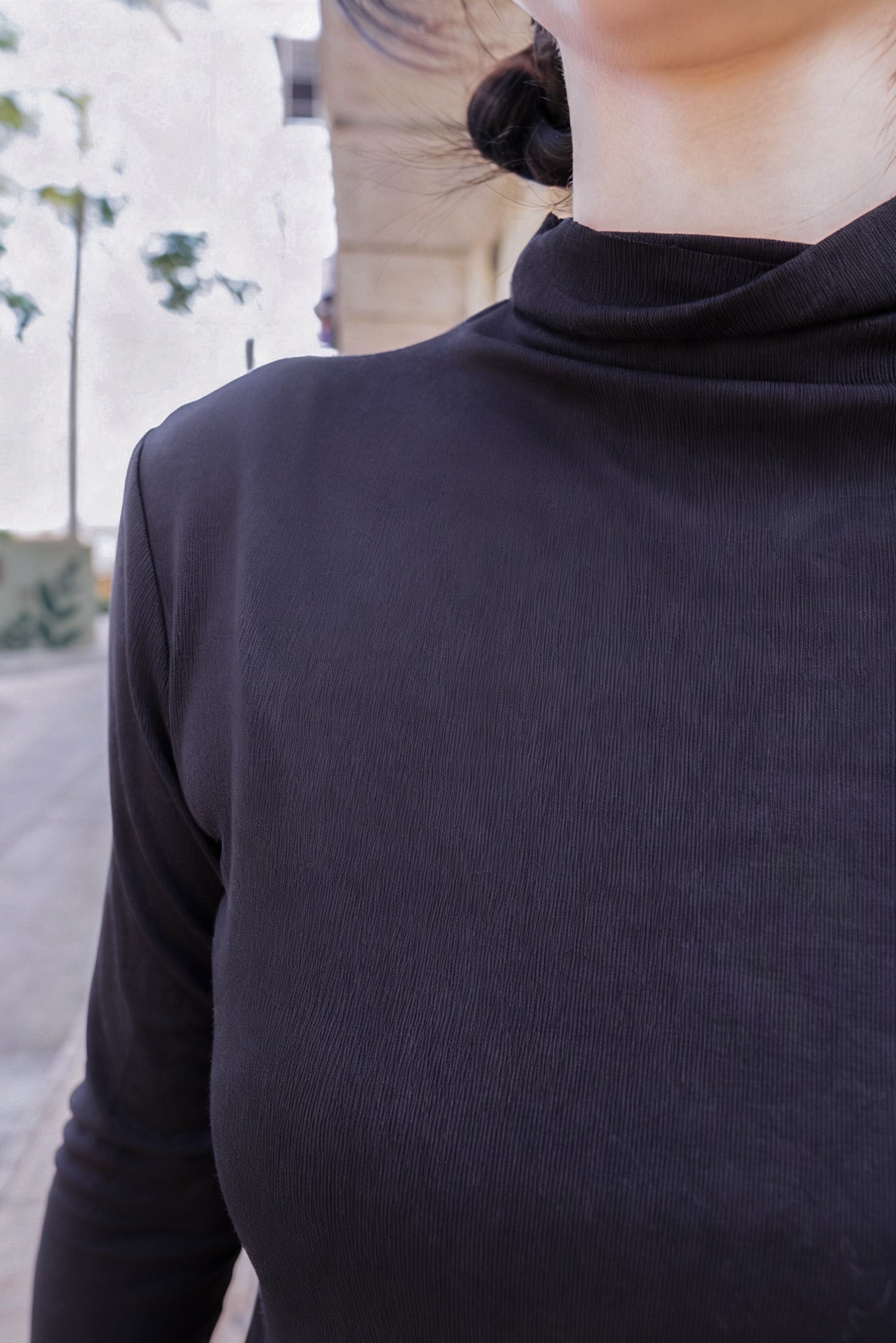 <現貨> 自家製 2025新款 高質量超親膚百搭多色高領長袖上衣｜五色入