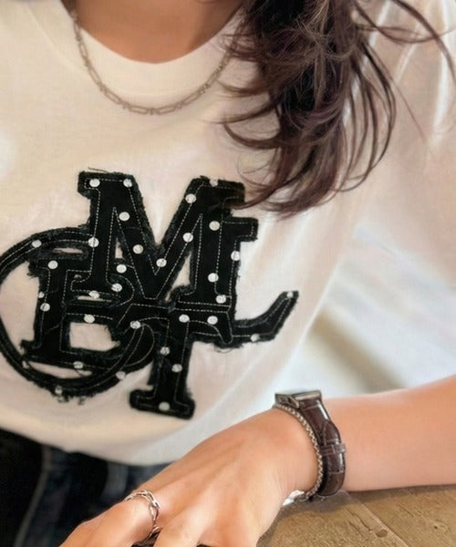 <預訂> JP Mily Bilet 超人氣! 牛仔流蘇拼接Tee｜三色入