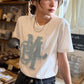 <預訂> JP Mily Bilet 超人氣! 牛仔流蘇拼接Tee｜三色入