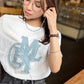 <預訂> JP Mily Bilet 超人氣! 牛仔流蘇拼接Tee｜三色入