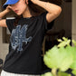 <預訂> JP Mily Bilet 超人氣! 牛仔流蘇拼接Tee｜三色入