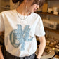 <預訂> JP Mily Bilet 超人氣! 牛仔流蘇拼接Tee｜三色入
