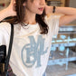 <預訂> JP Mily Bilet 超人氣! 牛仔流蘇拼接Tee｜三色入