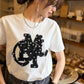 <預訂> JP Mily Bilet 超人氣! 牛仔流蘇拼接Tee｜三色入