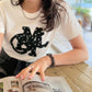 <預訂> JP Mily Bilet 超人氣! 牛仔流蘇拼接Tee｜三色入