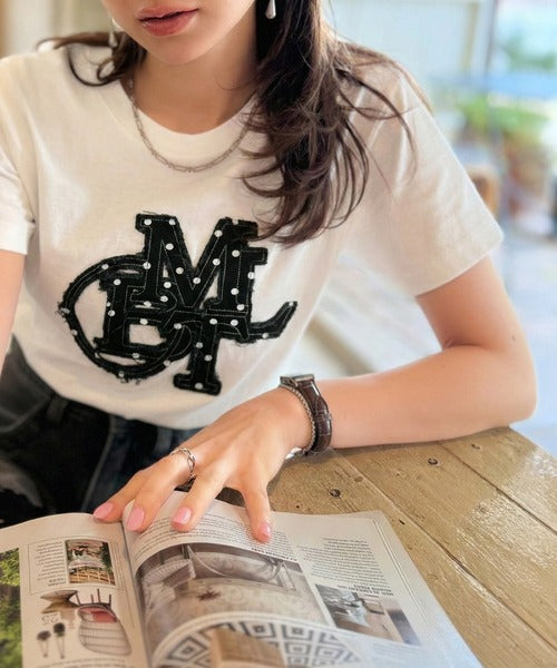<預訂> JP Mily Bilet 超人氣! 牛仔流蘇拼接Tee｜三色入