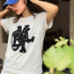 <預訂> JP Mily Bilet 超人氣! 牛仔流蘇拼接Tee｜三色入