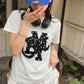 <預訂> JP Mily Bilet 超人氣! 牛仔流蘇拼接Tee｜三色入