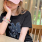 <預訂> JP Mily Bilet 超人氣! 牛仔流蘇拼接Tee｜三色入
