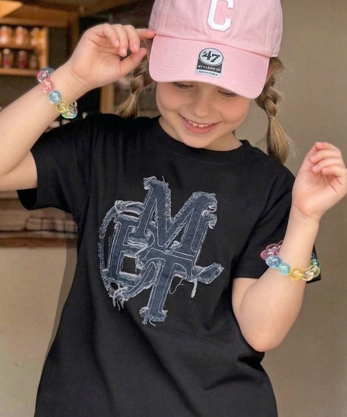 <預訂> JP Mily Bilet 超人氣! 牛仔流蘇拼接Tee｜三色入