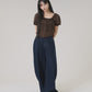 <預訂> JP Apres Jour 方領褶襉短袖襯衫｜六色入