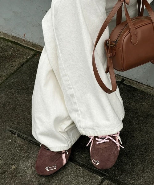 <預訂> 日本直送 日本妹子大愛♡！Sibra刺繡復古運動鞋 ｜22.5-24.5碼 ｜四色入