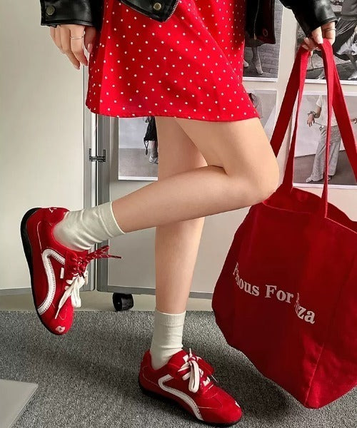 <預訂> 日本直送 日本妹子大愛♡！Sibra刺繡復古運動鞋 ｜22.5-24.5碼 ｜四色入