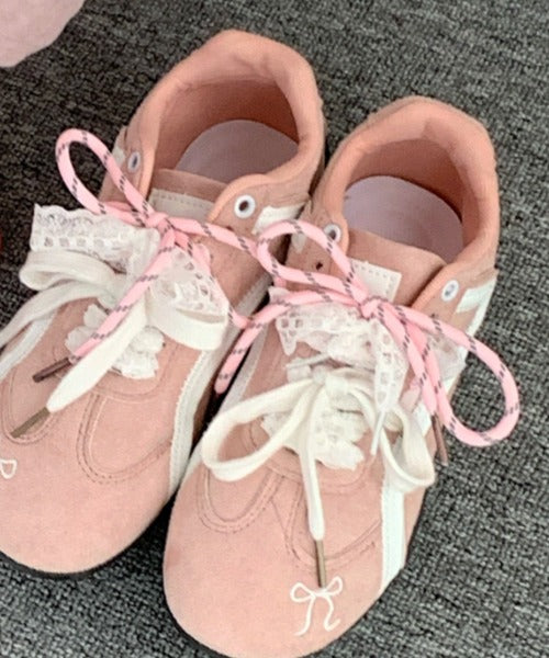 <預訂> 日本直送 日本妹子大愛♡！Sibra刺繡復古運動鞋 ｜22.5-24.5碼 ｜四色入