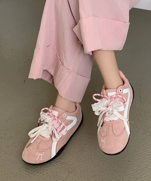 <預訂> 日本直送 日本妹子大愛♡！Sibra刺繡復古運動鞋 ｜22.5-24.5碼 ｜四色入