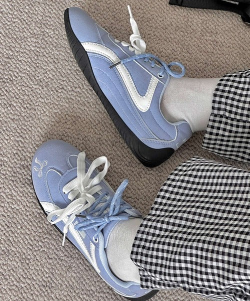 <預訂> 日本直送 日本妹子大愛♡！Sibra刺繡復古運動鞋 ｜22.5-24.5碼 ｜四色入